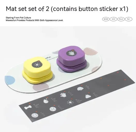Pet Communication Buttons. Talk with your pet!