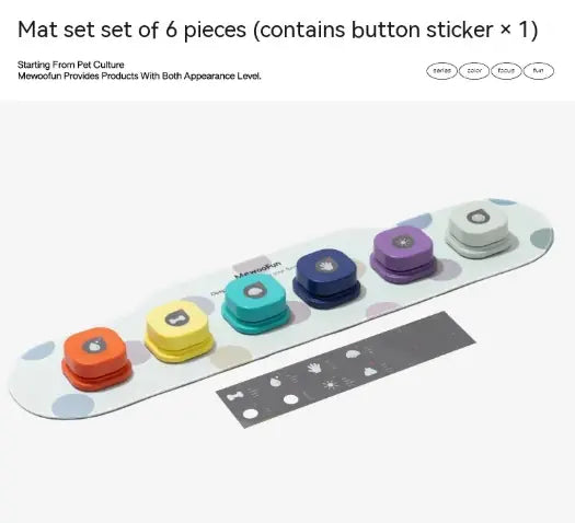 Pet Communication Buttons. Talk with your pet!