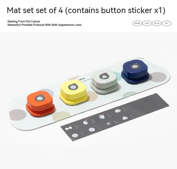 Pet Communication Buttons. Talk with your pet!